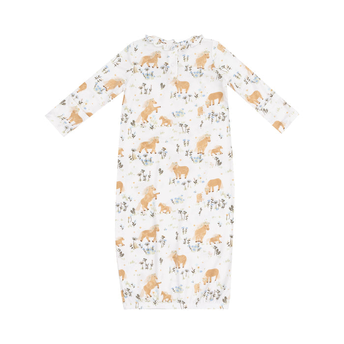 Kimono Gown - Pretty Ponies