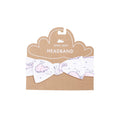 Knot Headband - Bubbly Whale Pink