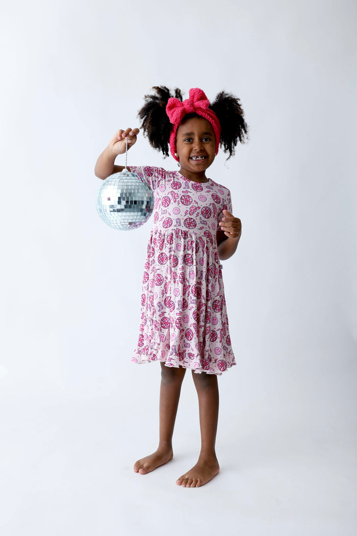 LET'S GO GIRLZZZ DREAM RUFFLE DRESS