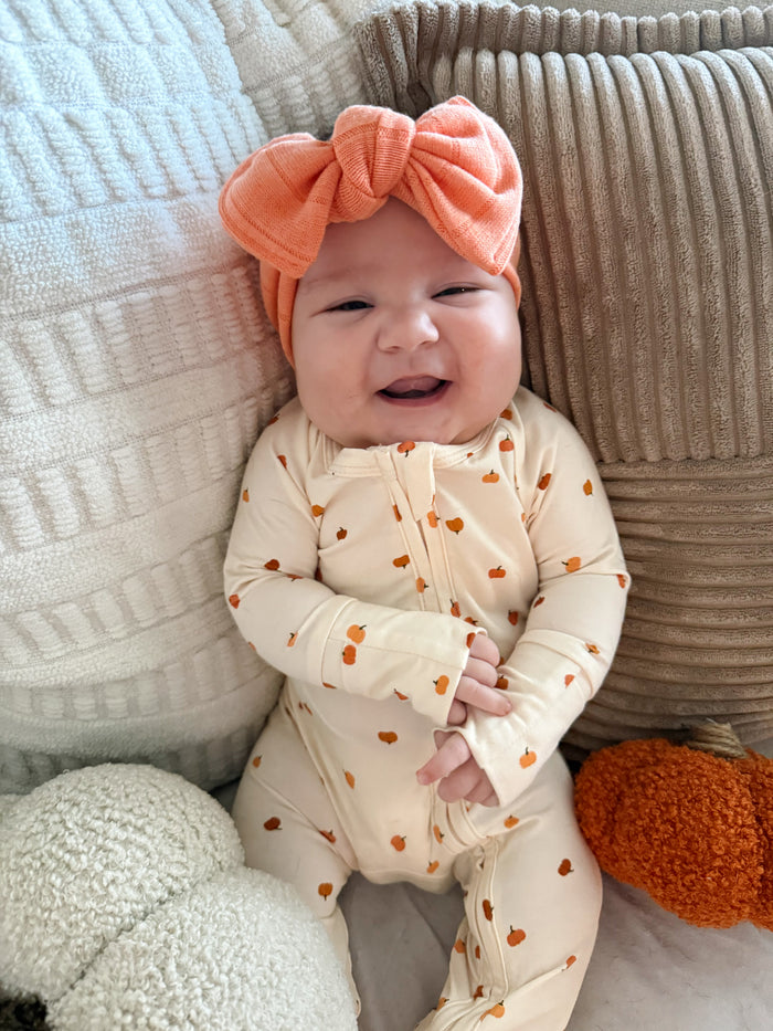 Little Pumpkin Bamboo Zippy Romper