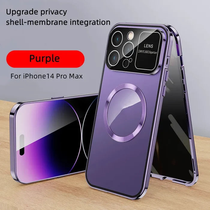 Purple(Privacy) / For iPhone12 Pro Max