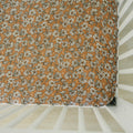 Magnolia Muslin Crib Sheet