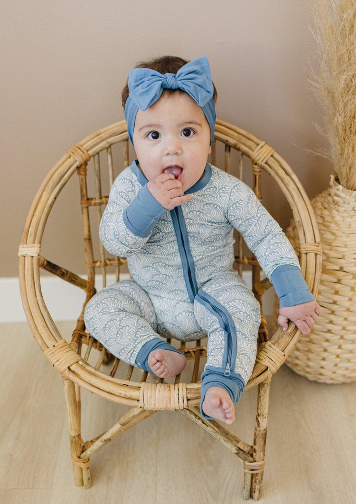 Making Waves Bamboo Zippy Romper