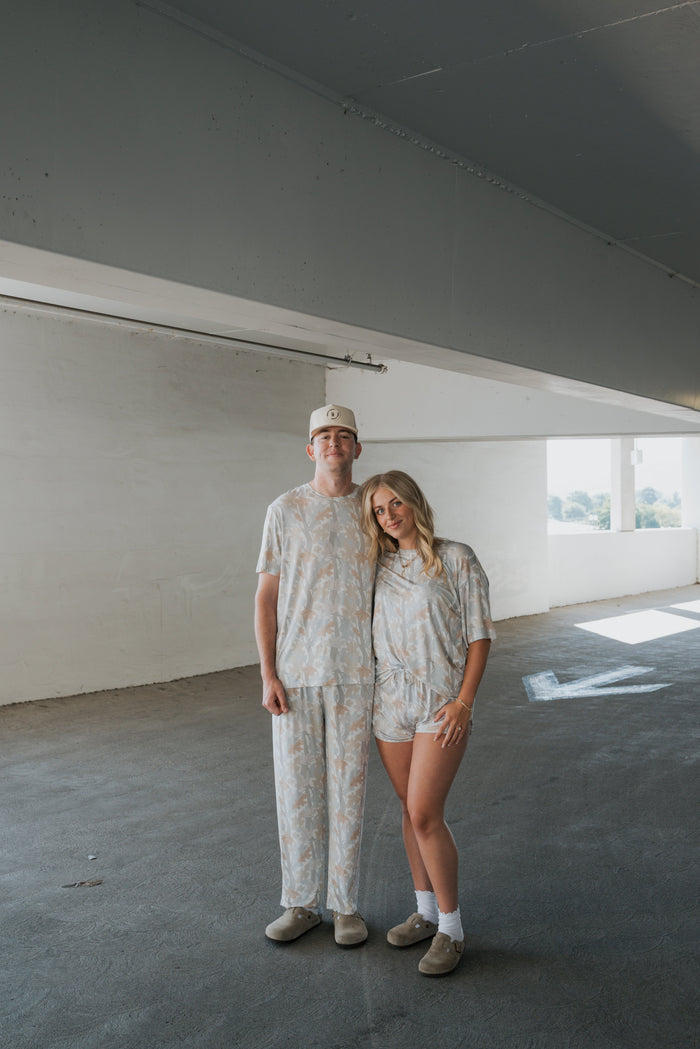 Men's Bamboo Short Sleeve Pajama | Woodland