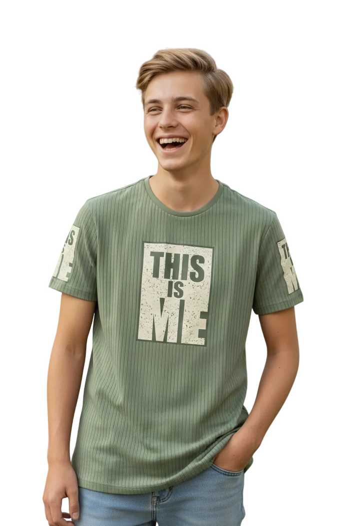 Mens Cotton Graphic T-Shirt – High Quality Fabric, Soft Feel, Front Print