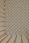 Muslin Crib Sheet | Checkerboard