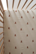 Muslin Crib Sheet | Teddy
