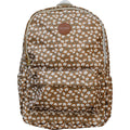 Mustard Floral Large Backpack