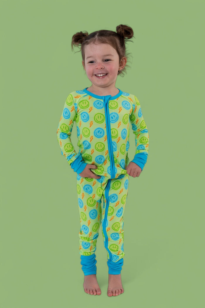 NEON SMILES DREAM ROMPER