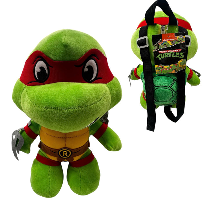 Ninja Turtle Raphael Plush 17” – Licensed Character Soft Stuffed Toy – Large Collectible Plush for Kids