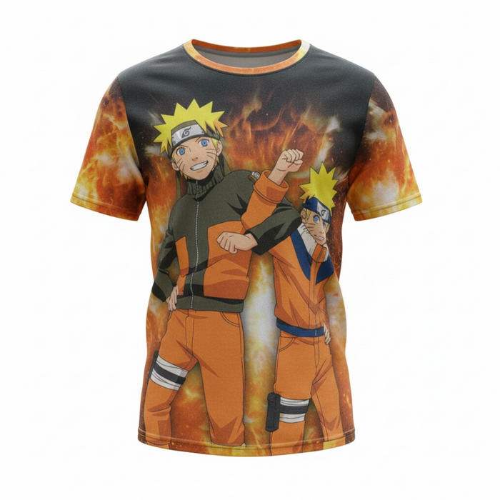 Ninja Warrior Style Graphic T-Shirt – Casual Tee for Anime Lover