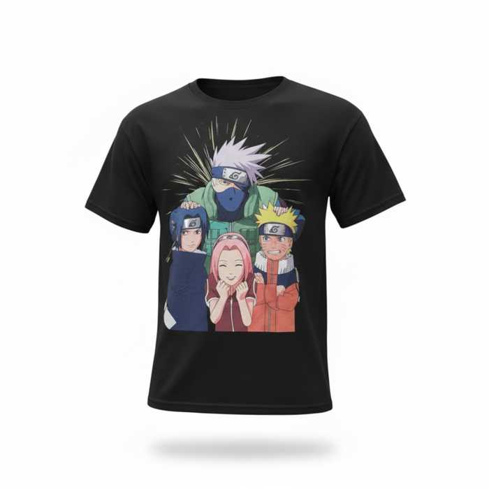Ninja Warrior Style Graphic T-Shirt – Casual Tee for Anime Lover