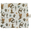 Outlaw Cowboy Muslin Burp Cloth