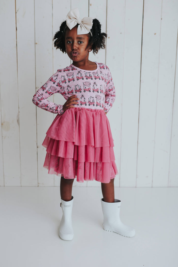 PINK LITTLE CHRISTMAS DREAM TUTU DRESS