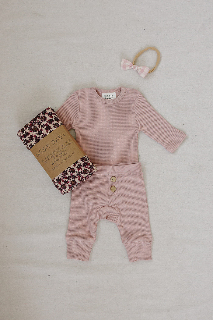 Pink Waffle Set