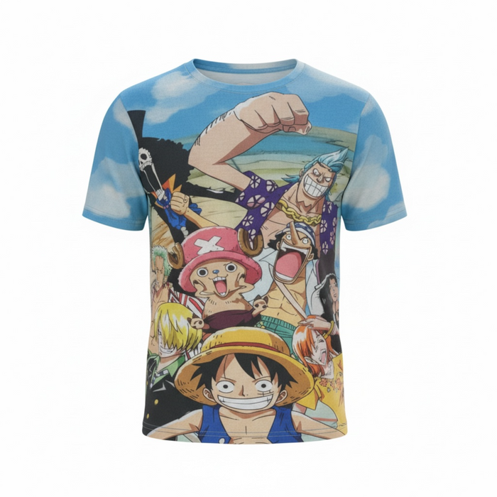 Pirate Adventure Style Graphic T-Shirt – Trendy Tee for Men