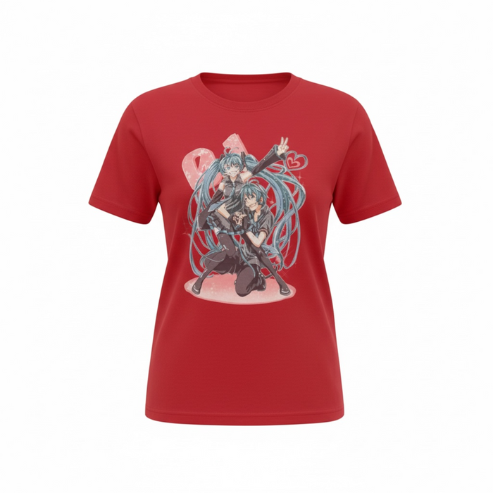 Pop Star Style Graphic T-Shirt – Casual Tee for Anime Lover