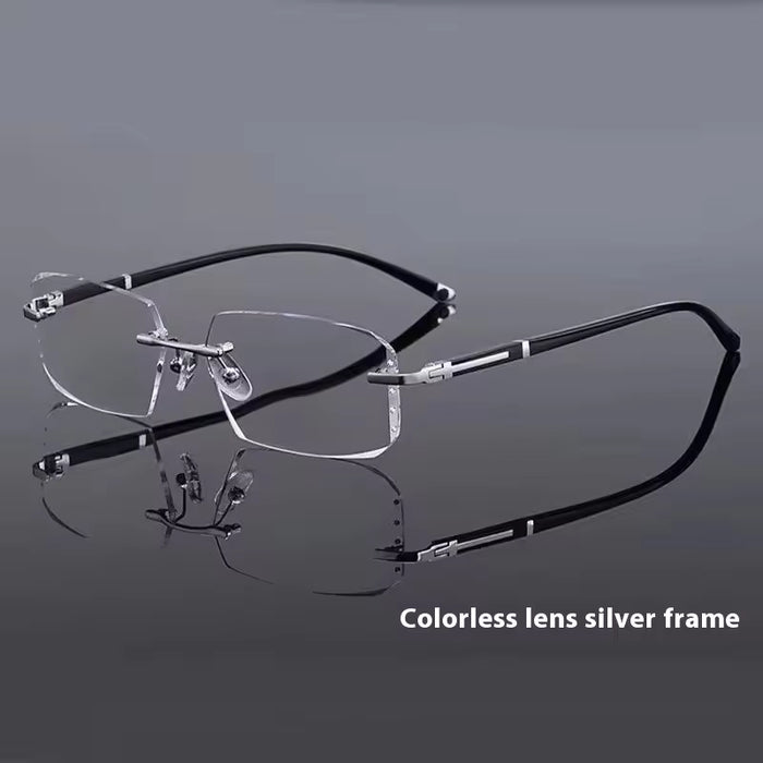Rimless Anti-Blue Light Reading Glasses