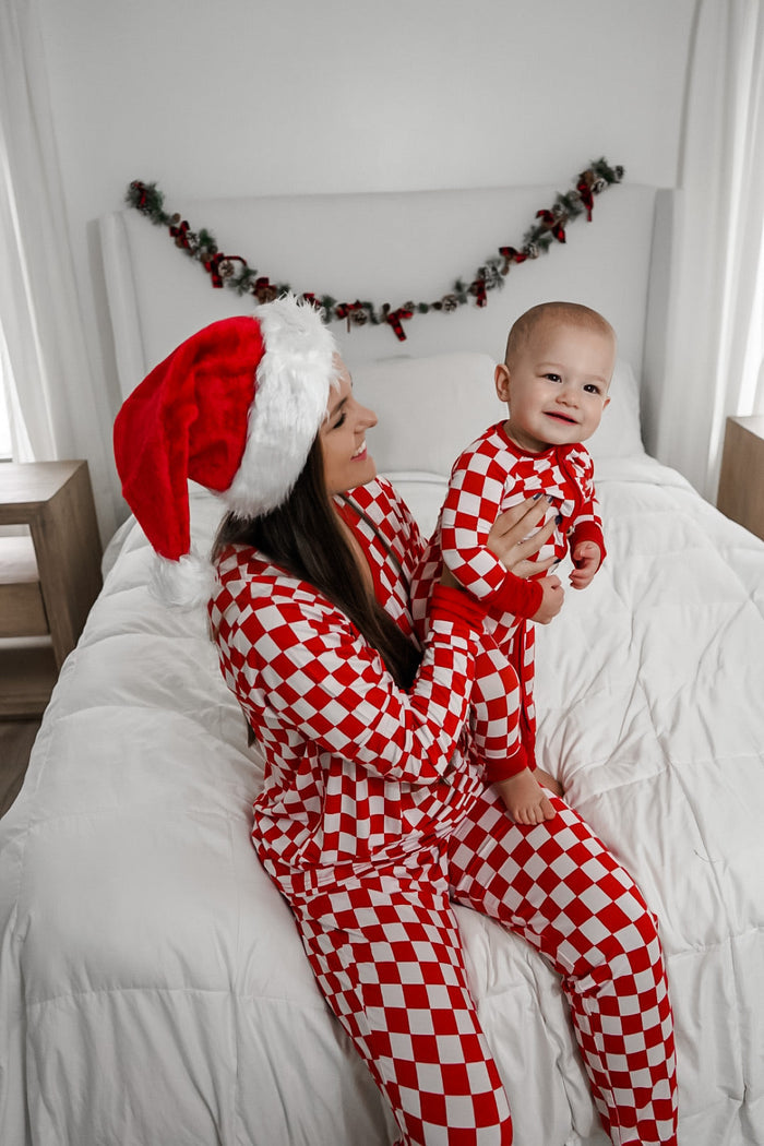 RUDOLPH CHECKERS WOMEN’S DREAM TOP