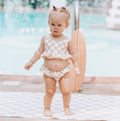 SANDY CHECKERS DREAM TANKINI TWO PIECE SWIM SUIT