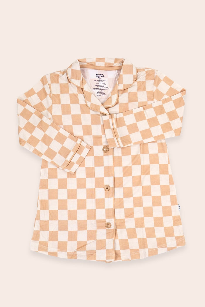 SANDY CHECKERS GIRL'S DREAM GOWN