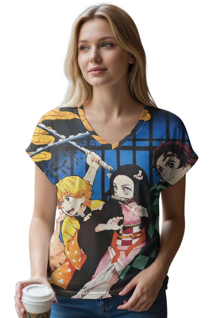 Shadow Warrior Style Graphic T-Shirt – Soft & Stylish Unisex Tee for Anime Lover