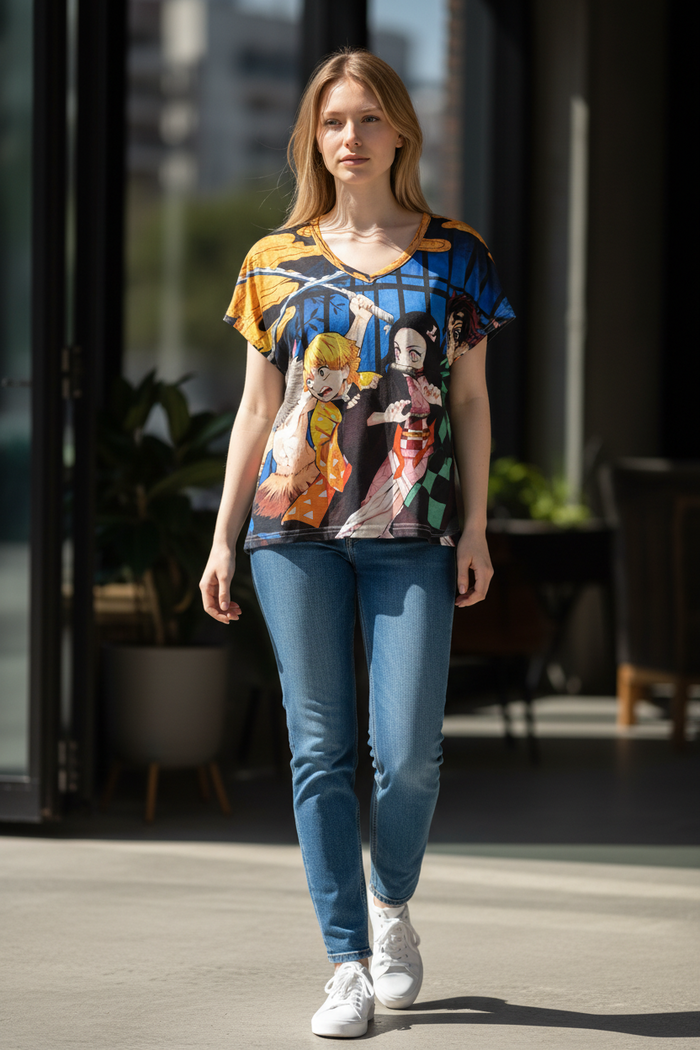 Shadow Warrior Style Graphic T-Shirt – Soft & Stylish Unisex Tee for Anime Lover