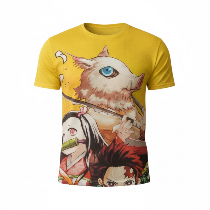 Shadow Warrior Style Graphic T-Shirt – Unisex Tee for Anime Lovers