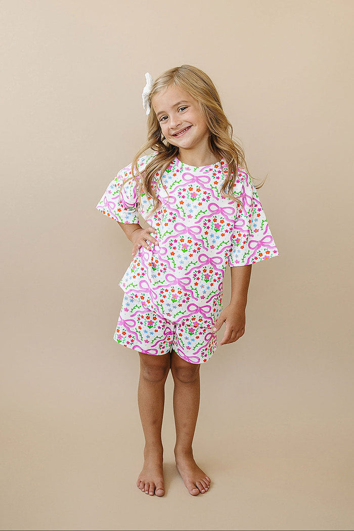 Shorts Set | Coquette Garden