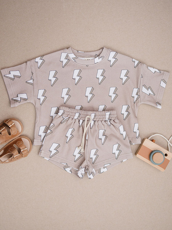 Shorts Set | Electric Beige