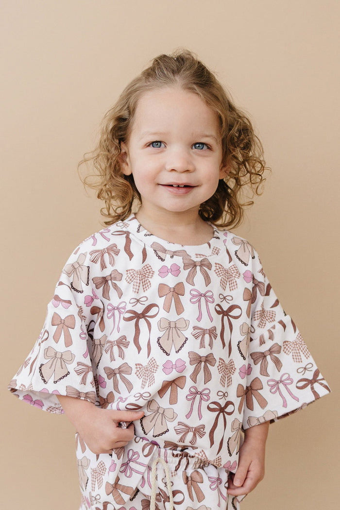 Shorts Set | Mocha Bows