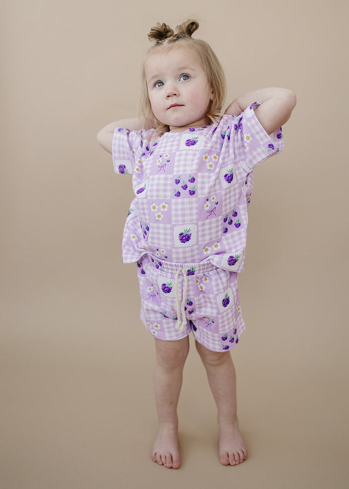 Shorts Set | Raspberry