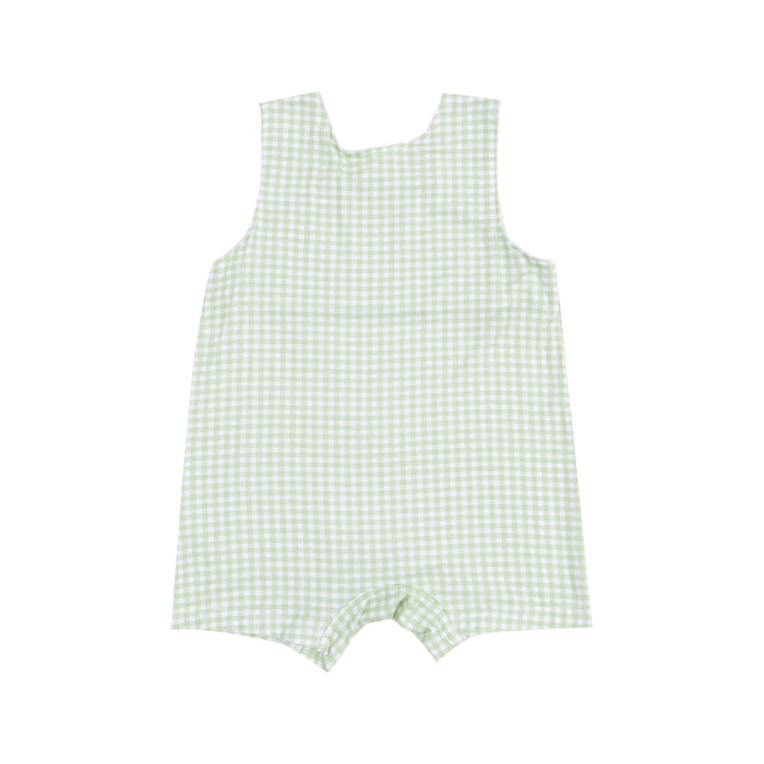 Sleeveless Shortie Romper - Golf Applique
