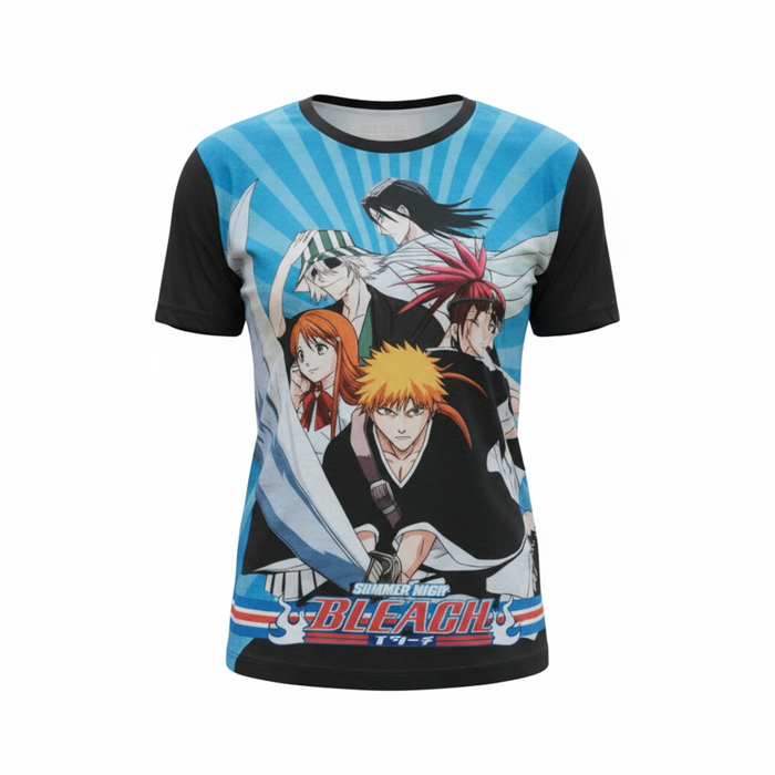 Soul Warrior Anime Style Unisex T-Shirt – Graphic Tee for Anime Lover