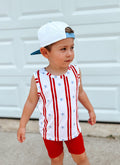 Stars & Stripes Bamboo Tank