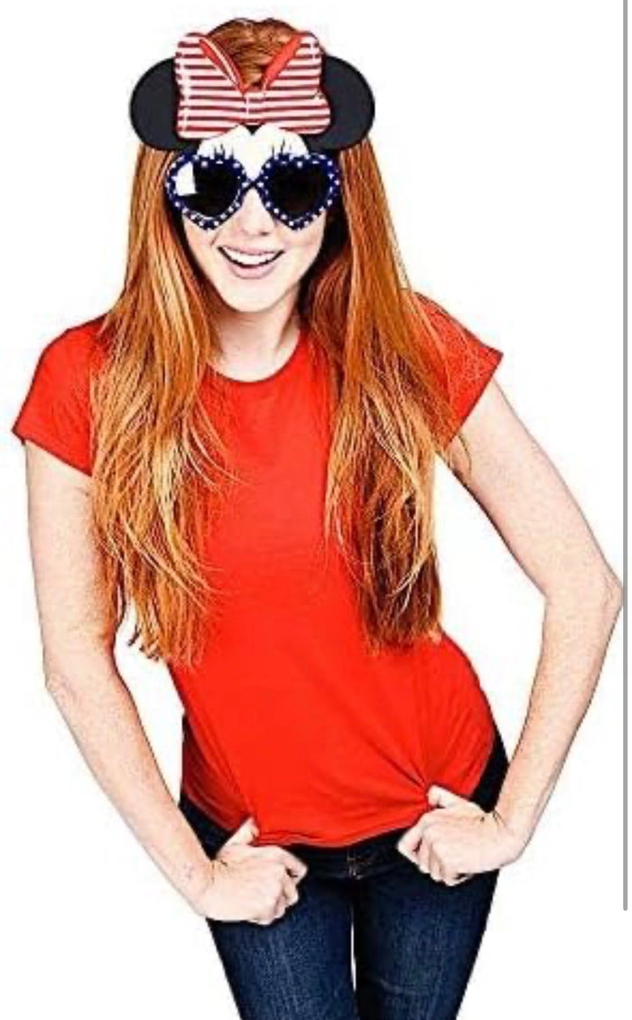 Sun- Staches Minnie Mouse Sunglasses one size fits most Adults and Teens