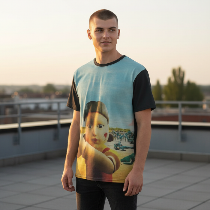 Survival Game Style Graphic T-Shirt – Unisex Anime-Inspired Tee