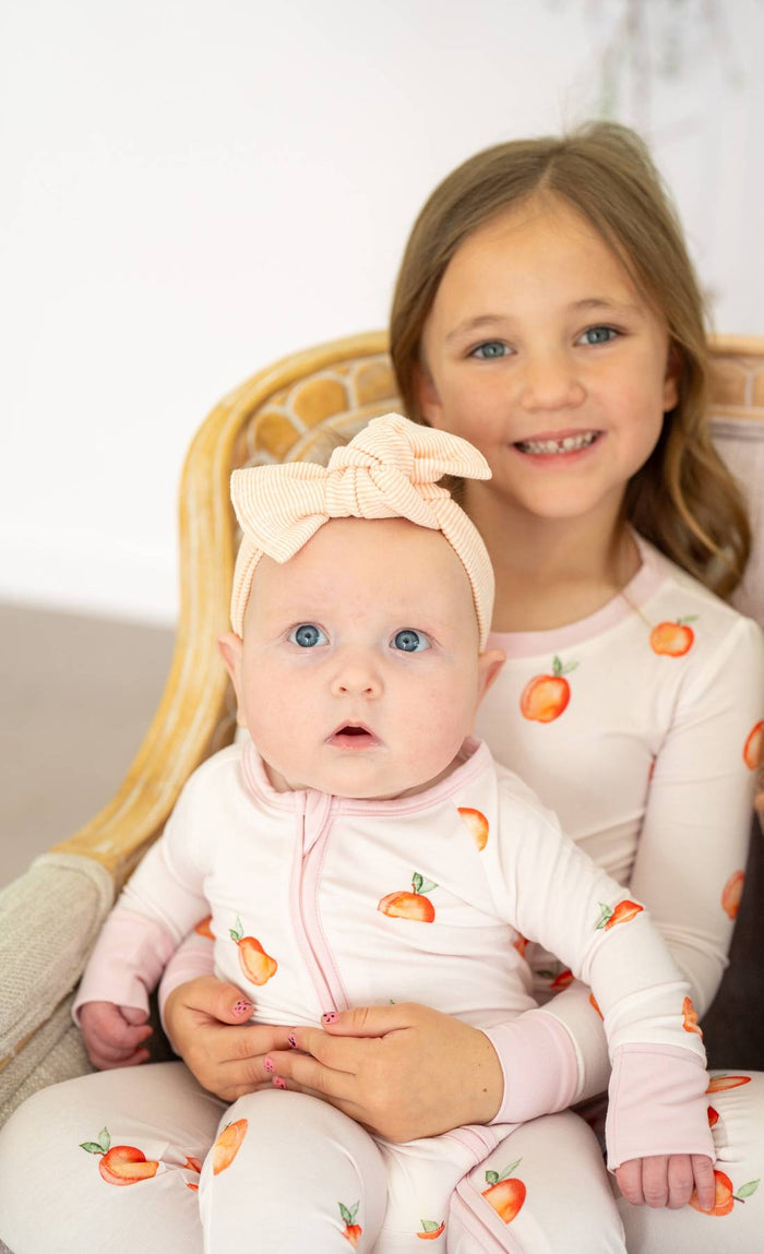 Sweet Peach | Two Piece Pajama Set