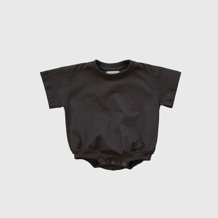 T-Shirt Romper | Espresso
