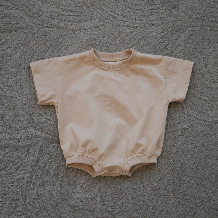 T-Shirt Romper | Toffee