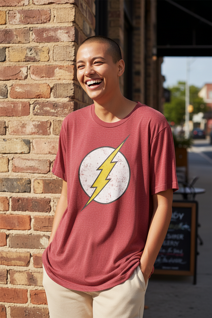 The Flash Unisex Adult T-Shirt –  Graphic Tee