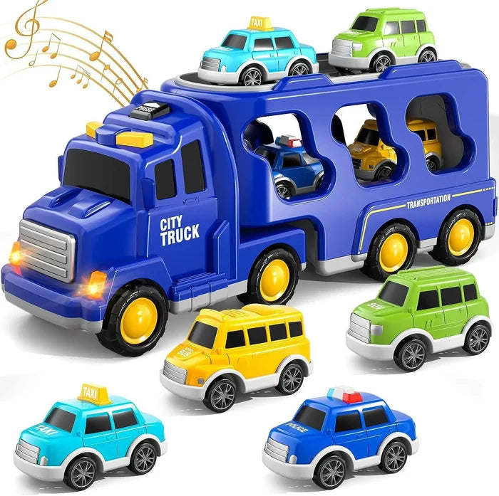 7-in-1 City Transportation Vehicle (1 big 6 small)