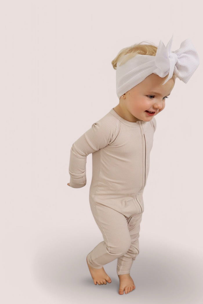 TOTALLY TAN RIB DREAM ROMPER