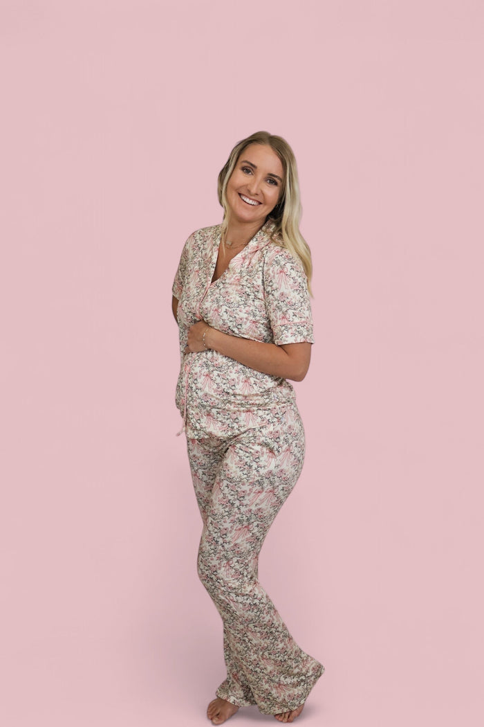 VICTORIAN BLOOM WOMEN’S RELAXED FLARE DREAM SET