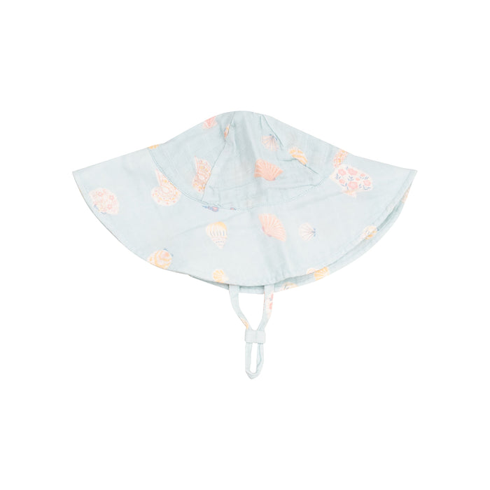 Wide Brim Sunhat - Pretty Seashells