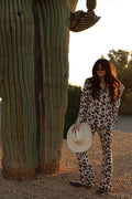 Women's Bamboo Button Up Lounge Set | Moo!